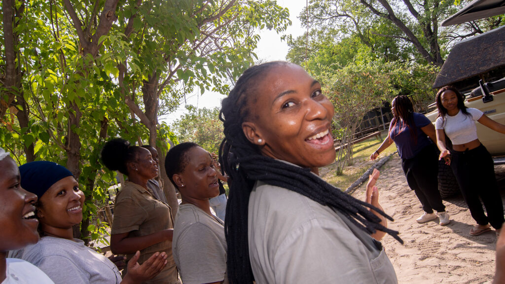 Khwai Expeditions Camp Welcoming guests with a song