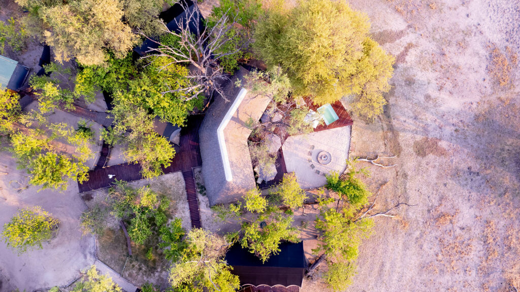 Khwai Expeditions Camp ariel picture